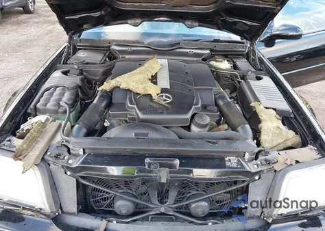 2000 Mercedes-Benz Sl 500 из США, поврежденный, VIN WDBFA68F7YF190454